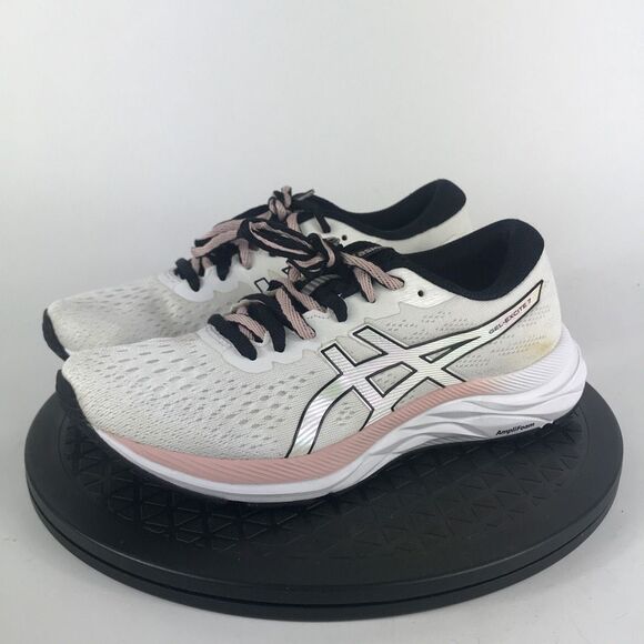 Asics Shoes - Asics Gel-Excite 7 White/Pink Athletic Running Shoes 1012A840 Women’s Size 7